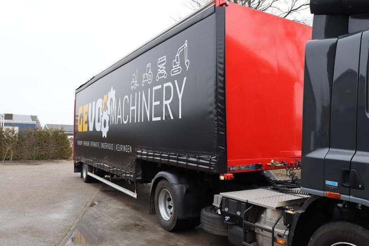 Veiling: Schuifzeiloplegger Nooteboom OSDL-20 1984, Autos, Camions, Enlèvement