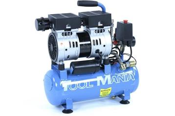 TM 6 Liter Professionele Low Noise Compressor 0,75 HP 230v, Verzenden