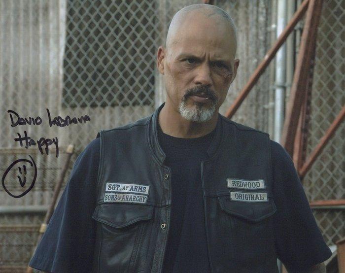 Sons of Anarchy - Signed by David Labrava (Happy Lowman), Verzamelen, Film en Tv