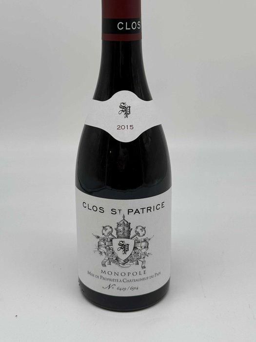 2015 Clos Saint Patrice Monopole Chateauneuf du Pape -, Verzamelen, Wijnen