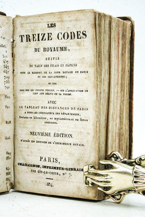 SN - Les Treize Codes du Royaume, suivis du tarif, des frais, Antiquités & Art, Antiquités | Livres & Manuscrits