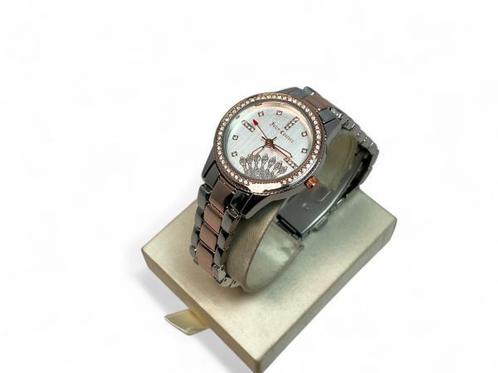 Veiling - Exclusief Juicy Couture Horloge - Kristallen Kroon, Handtassen en Accessoires, Horloges | Dames