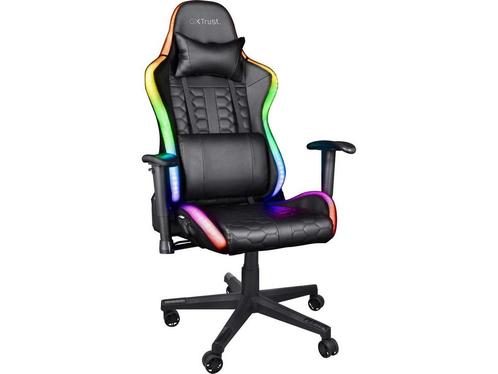 Trust GXT 716 Rizza - Gaming Stoel - RGB verlichting - Zwart, Huis en Inrichting, Woonaccessoires | Overige, Zo goed als nieuw