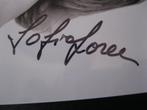 Italian Legend - Sophia Loren - Autograph - Originally, Nieuw
