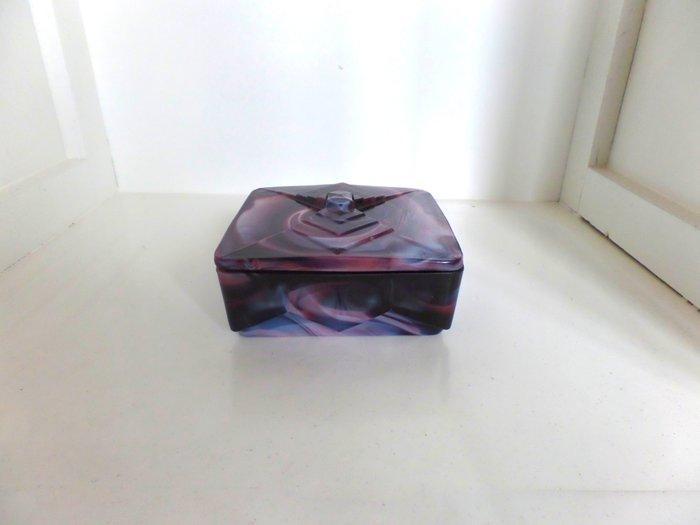 Glasfabriek Leerdam - A.D. Copier - Doos - Glas - 1932, Antiquités & Art, Antiquités | Verre & Cristal