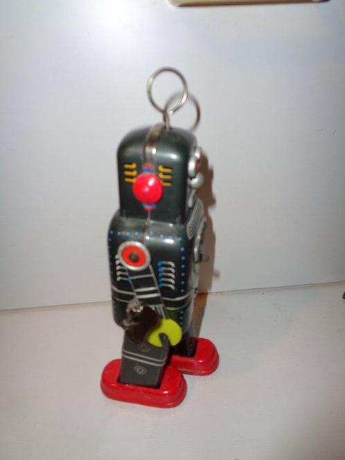 Yoneya - Blechrobot - Opwindbaar blikken speelgoed -, Antiek en Kunst, Antiek | Speelgoed