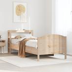 vidaXL Bedframe zonder matras massief grenenhout 75x190 cm, Verzenden, Nieuw