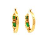 Zonder minimumprijs - Oorbellen Verguld, Zilver - 2.88ct.