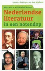 Nederlandse literatuur in een notendop 9789035129757, Verzenden, Zo goed als nieuw, A. Portegies