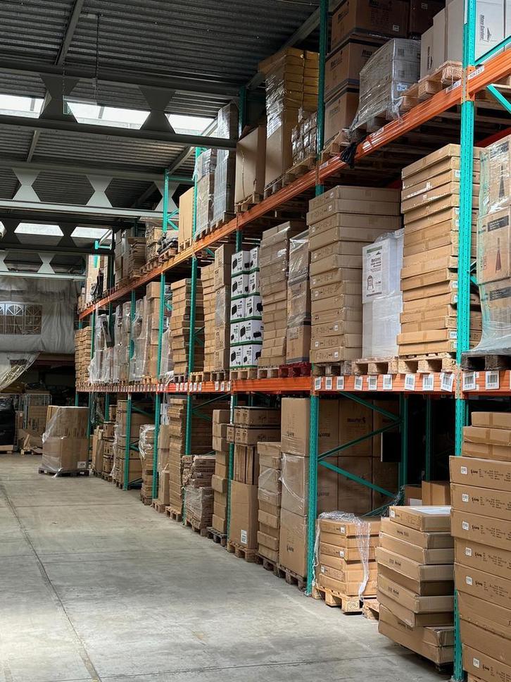 Mecalux palletstelling 105x570cm - 47meter, Zakelijke goederen, Kantoor en Winkelinrichting | Magazijn, Stelling en Opslag, Ophalen