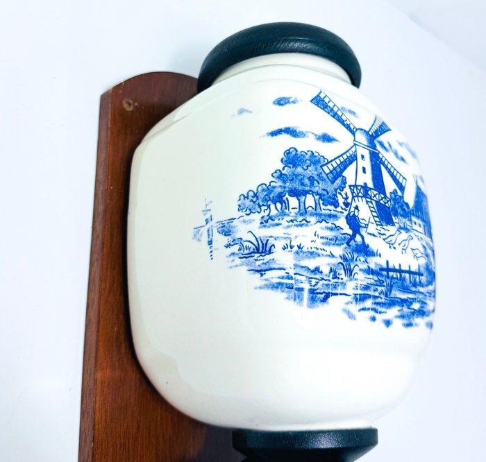 Delft Blue Holland - Koffiemolen - Hout, Keramiek, Antiek en Kunst, Antiek | Keukengerei