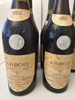 1988 x 4 & 1990 Jean-Francois Nevers - Arbois - 5 Flessen, Verzamelen, Wijnen, Nieuw