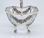 Panier - Argent 800 - Panier Biedermeier, testé pour, Antiek en Kunst