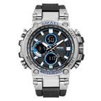 Militair Sport Horloge met Digitale Wijzerplaten voor Heren, Verzenden, Nieuw, SMAEL