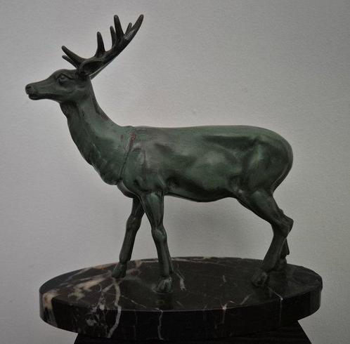 dans le gout dIrenée Rochard - Statue, Cerf - 20 cm -, Antiek en Kunst, Kunst | Designobjecten