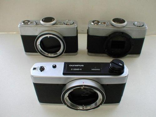 Olympus C-35AD-4 + C-35 + onbekend type microscoop cameras, Audio, Tv en Foto, Fotocamera's Analoog