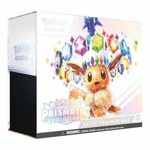 Pokémon Box - Prismatic Evolutions ETB, Hobby en Vrije tijd, Verzamelkaartspellen | Pokémon