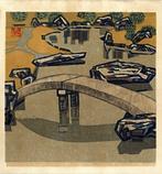 Ikenoaru niwa (garden with pond) - Hashimoto Okiie