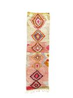 Moderne Marokkaanse lopers, met de hand geweven wol, in een, Huis en Inrichting, Nieuw