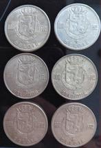 België. 100 Francs 1949/1951 (6x)  (Zonder Minimumprijs), Postzegels en Munten