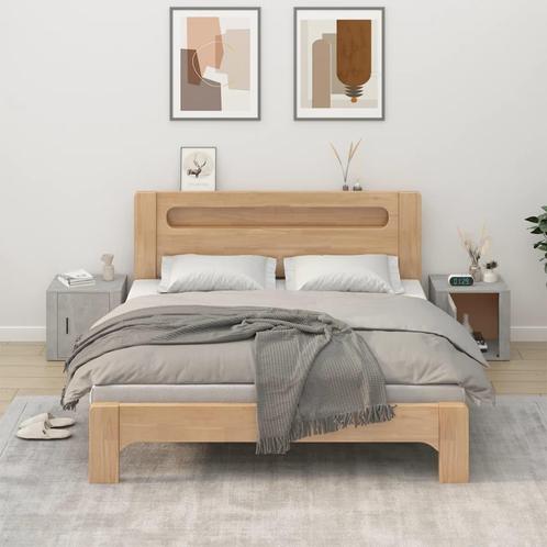 vidaXL Nachtkastjes 2 st 50x39x47 cm betongrijs, Huis en Inrichting, Kasten | Overige, Nieuw, Verzenden