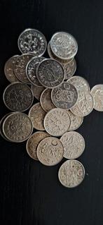 Nederlands-Indië. 1/10 Gulden 1942, Lot van 24 stuks (Zonder