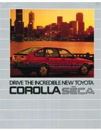 1985 TOYOTA COROLLA BROCHURE ENGELS, Nieuw