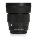 Sigma 56mm F1.4 DC DN Contemporary - Micro Four Thirds, Ophalen of Verzenden, Zo goed als nieuw