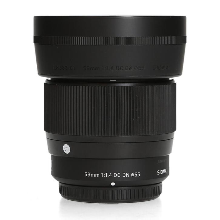 Sigma 56mm F1.4 DC DN Contemporary - Micro Four Thirds, Audio, Tv en Foto, Foto | Lenzen en Objectieven, Zo goed als nieuw, Ophalen of Verzenden