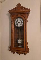 Slingerklok Biedermeier Hout, Glas - 1850-1900