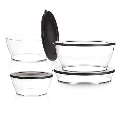 Tupperware Clear Kommen Set Eco, Huis en Inrichting, Keuken | Tupperware, Nieuw, Verzenden