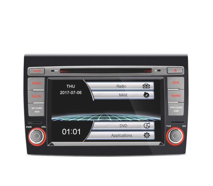 Autoradio Type Oem Pour Fiat Bravo 07-14 Usb Gps Tactil 7  H, Auto diversen, Autonavigatie, Verzenden
