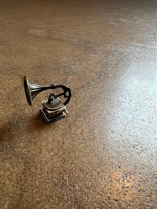 ART - Grammofoon in zilver Grammofoon, Antiek en Kunst, Antiek | Zilver en Goud