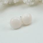 Koraal - Zilver - Oorbellen - WIT/ROZE KORAAL