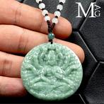 Amulet - Goddelijke Bescherming Jade Nefriet hanger -, Nieuw