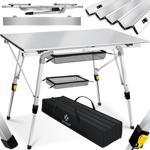 Campingtafel - 90x53 cm - inklapbare tafel - vouwtafel voor, Caravans en Kamperen, Kampeeraccessoires, Verzenden