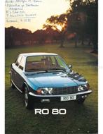 1976 NSU RO 80 BROCHURE DUITS, Ophalen of Verzenden, Nieuw