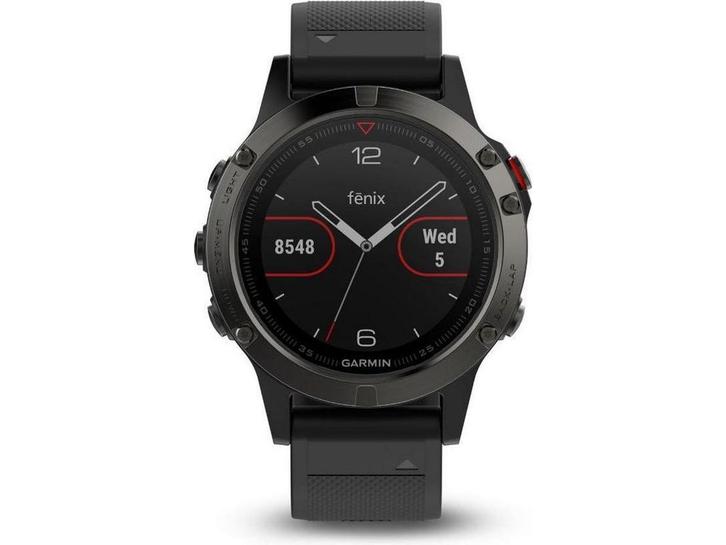 Garmin Fenix 5 - GPS multisporthorloge - Polshartslagmeting, Huis en Inrichting, Woonaccessoires | Overige, Zo goed als nieuw