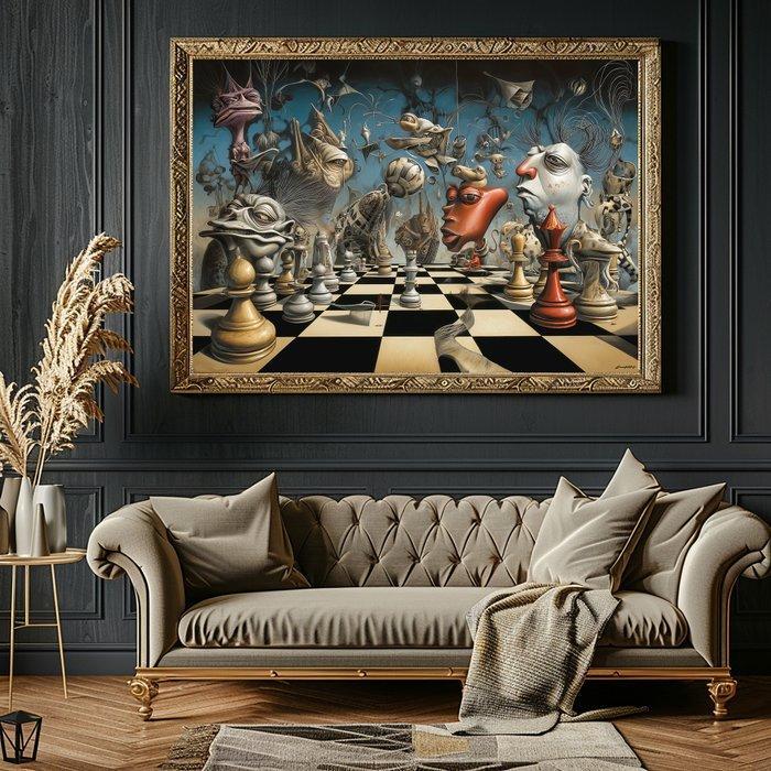 Giancarlo Colombo - GCD Art - Checkmate 2.0 #4, Antiek en Kunst, Kunst | Designobjecten