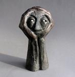 Adela Marchewka - sculptuur, Czarna maska w doniach - 24 cm