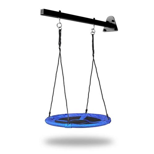 Schommel ophangstang - 100cm - gepoedercoat staal - zwart, Kinderen en Baby's, Speelgoed | Buiten | Speeltoestellen, Nieuw, Ophalen of Verzenden