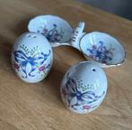 Limoges - Salière et poivrière (3) - porcelaine fine - Set