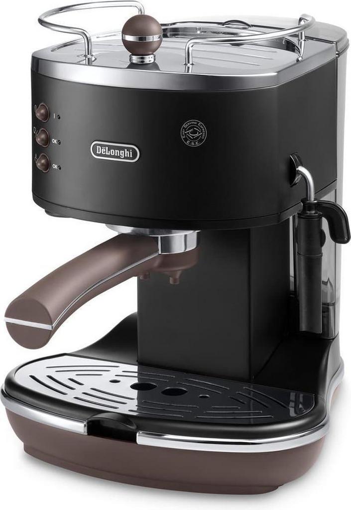 DeLonghi Icona Vintage ECOV311.BK Handmatige, Elektronische apparatuur, Koffiezetapparaten, Zo goed als nieuw, Verzenden