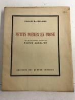 Charles Baudelaire / Marcel Gromaire - Petits poëmes en