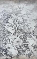 Salvator Rosa (1615-1673) - La caduta dei giganti, Antiek en Kunst