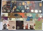 Peru. Lote de 27 estuches de la serie Numismática Peruana