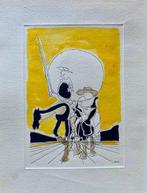 Pedro Sobrado (1936) - Quijote y Sancho, Antiek en Kunst