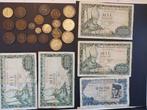 Spanje. monnaies 1713 1970 (7 pieces du argent) (Zonder, Postzegels en Munten