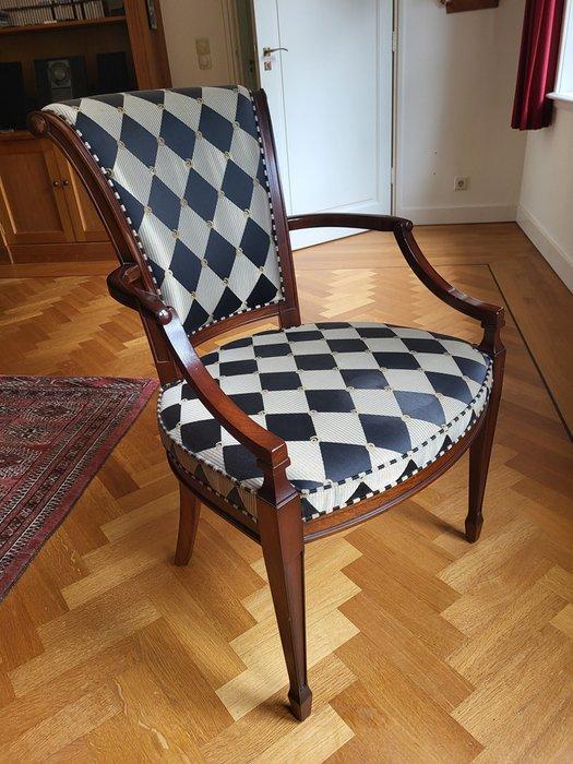 Stoel (6) - Mahonie - Heldense eetkamerstoelen, Antiek en Kunst, Curiosa en Brocante