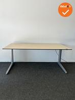 Ahrend four-two Elekrisch bureau - Ahorn trespa blad - 160x8, Werkplek, Ophalen of Verzenden, Gebruikt, Bureau
